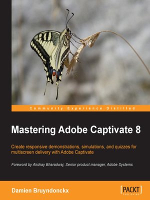 cover image of Mastering Adobe Captivate 8